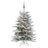Sapin de Noël Artificiel à Branches Articulées Blanc 150 cm 542298542298