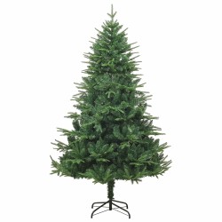 Sapin de Noël artificiel pré-éclairé Vert 180 cm PVC et PE 542311542311