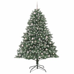 Sapin de Noël artificiel Vert 210 cm PVC, plastique et acier 542331542331