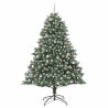 Sapin de Noël artificiel Vert 210 cm PVC, plastique et acier 542331542331