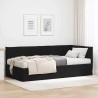 Cadre de lit d'angle avec matelas 2 pcs Vert Velours 542334542334