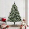 Sapin de Noël artificiel Vert 210 cm PVC, plastique et acier 542387542387