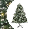Sapin de Noël artificiel Vert 210 cm PVC, plastique et acier 542387542387