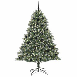 Sapin de Noël artificiel Vert 210 cm PVC, plastique et acier 542387542387