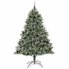 Sapin de Noël artificiel Vert 210 cm PVC, plastique et acier 542387542387
