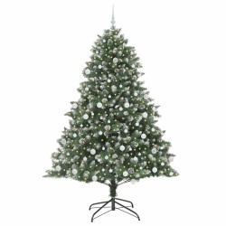 Sapin de Noël artificiel Vert 210 cm PVC, plastique et acier 542388542388