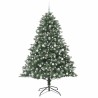 Sapin de Noël artificiel Vert 210 cm PVC, plastique et acier 542388542388