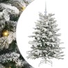 Sapin de Noël Artificiel à Branches Articulées Blanc 120 cm 542390542390