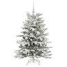 Sapin de Noël Artificiel à Branches Articulées Blanc 120 cm 542390542390