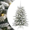 Sapin de Noël Artificiel à Branches Articulées Blanc 120 cm 542391542391