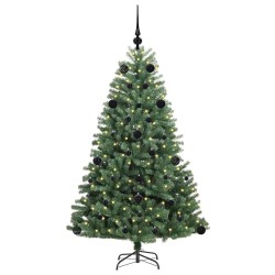 Sapin de Noël Artificiel à Branches Articulées Vert 150 cm 542394542394