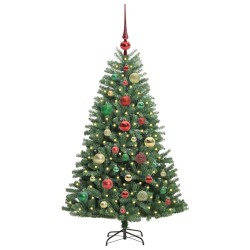 Sapin de Noël Artificiel à Branches Articulées Vert 120 cm 542395542395