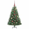 Sapin de Noël Artificiel à Branches Articulées Vert 120 cm 542395542395