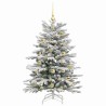 Sapin de Noël Artificiel à Branches Articulées Blanc 120 cm 542401542401