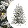 Sapin de Noël Artificiel à Branches Articulées Blanc 120 cm 542402542402