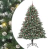 Sapin de Noël artificiel Vert 210 cm PVC, plastique et acier 542403542403