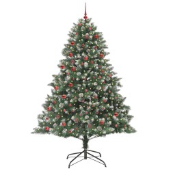 Sapin de Noël artificiel Vert 210 cm PVC, plastique et acier 542403542403