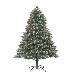 Sapin de Noël artificiel Vert 210 cm PVC, plastique et acier 542403542403
