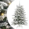 Sapin de Noël Artificiel à Branches Articulées Blanc 150 cm 542404542404