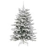 Sapin de Noël Artificiel à Branches Articulées Blanc 150 cm 542404542404