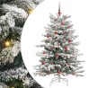 Sapin de Noël Artificiel à Branches Articulées Blanc 150 cm 542405542405