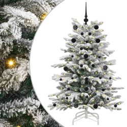 Sapin de Noël Artificiel à Branches Articulées Blanc 150 cm 542406542406
