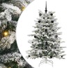 Sapin de Noël Artificiel à Branches Articulées Blanc 150 cm 542406542406