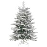 Sapin de Noël Artificiel à Branches Articulées Blanc 150 cm 542406542406