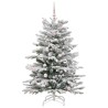 Sapin de Noël Artificiel à Branches Articulées Blanc 150 cm 542407542407