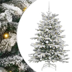 Sapin de Noël Artificiel à Branches Articulées Blanc 150 cm 542409542409