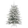 Sapin de Noël Artificiel à Branches Articulées Blanc 150 cm 542409542409
