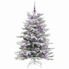 Sapin de Noël Artificiel à Branches Articulées Blanc 150 cm 542411542411