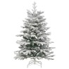 Sapin de Noël Artificiel à Branches Articulées Blanc 150 cm 542412542412