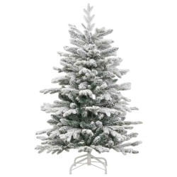Sapin de Noël Artificiel à Branches Articulées Blanc 120 cm 542413542413