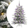Sapin de Noël Artificiel à Branches Articulées Blanc 120 cm 542414542414