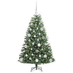 Sapin de Noël Artificiel à Branches Articulées Vert 120 cm 542418542418