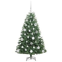 Sapin de Noël Artificiel à Branches Articulées Vert 120 cm 542418542418