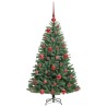 Sapin de Noël Artificiel à Branches Articulées Vert 120 cm 542419542419