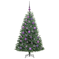 Sapin de Noël Artificiel à Branches Articulées Vert 120 cm 542421542421