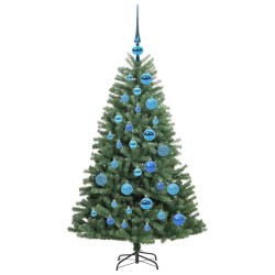 Sapin de Noël Artificiel à Branches Articulées Vert 120 cm 542422542422