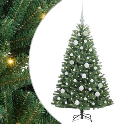 Sapin de Noël Artificiel à Branches Articulées Vert 120 cm 542430542430