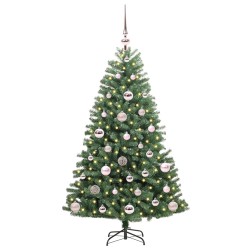 Sapin de Noël Artificiel à Branches Articulées Vert 120 cm 542431542431