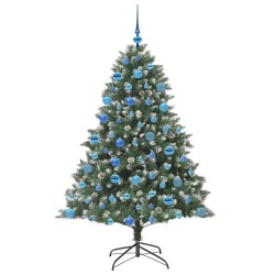 Sapin de Noël artificiel Vert 180 cm PVC, plastique et acier 542447542447