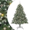 Sapin de Noël artificiel Vert 240 cm PVC, plastique et acier 542448542448