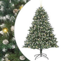 Sapin de Noël artificiel Vert 240 cm PVC, plastique et acier 542449542449