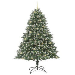 Sapin de Noël artificiel Vert 240 cm PVC, plastique et acier 542449542449