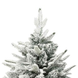Sapin de Noël artificiel pré-éclairé Vert 180 cm PVC et PE 542458542458
