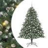 Sapin de Noël artificiel Vert 180 cm PVC, plastique et acier 542459542459