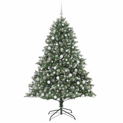 Sapin de Noël artificiel Vert 180 cm PVC, plastique et acier 542459542459