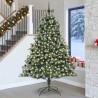 Sapin de Noël artificiel Vert 240 cm PVC, plastique et acier 542461542461